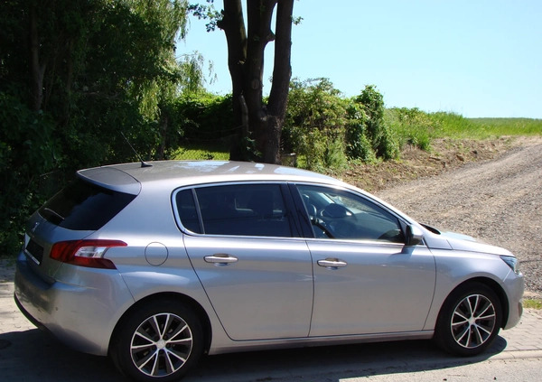 Peugeot 308 cena 29900 przebieg: 146055, rok produkcji 2014 z Piastów małe 232